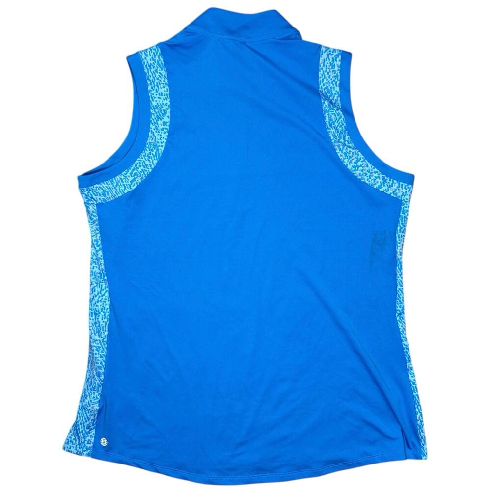 NWT Adidas Ultimate 365 Print Sleeveless Polo Size XL - Picture 4 of 7